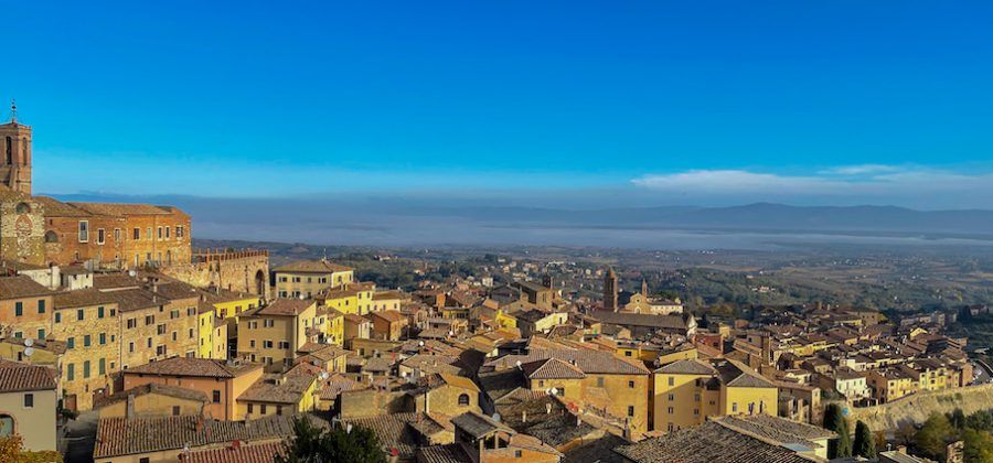 A view of Montepulciano, Siena, Tuscany