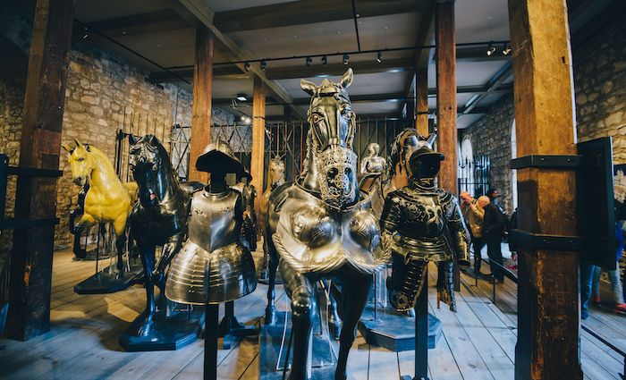 Exhibition of Armor at the Tower of London