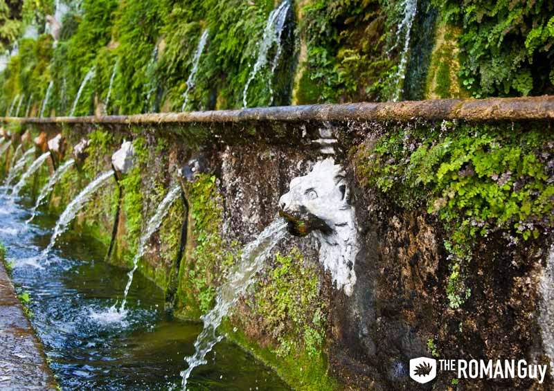 Alley of 100 fountains