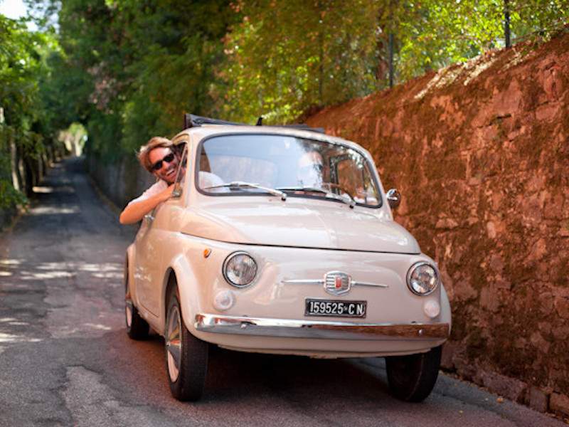 self drive vintage fiat 500 tour from florence