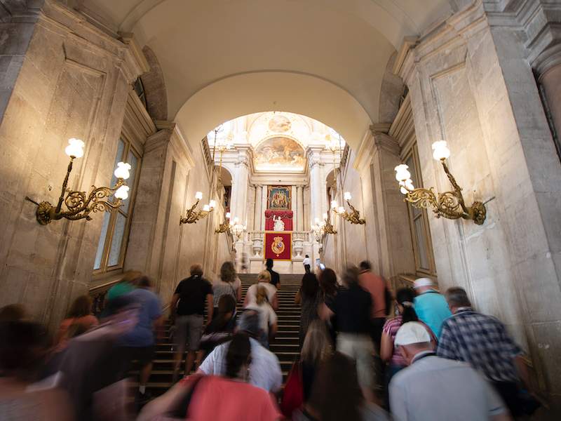 royal palace stairs