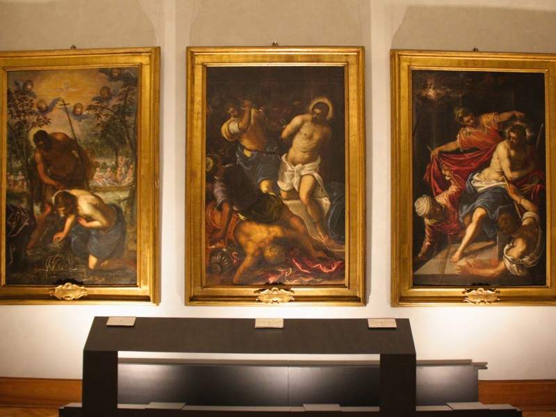 Tintoretto Paintings at the Capitoline Museums in Rome.