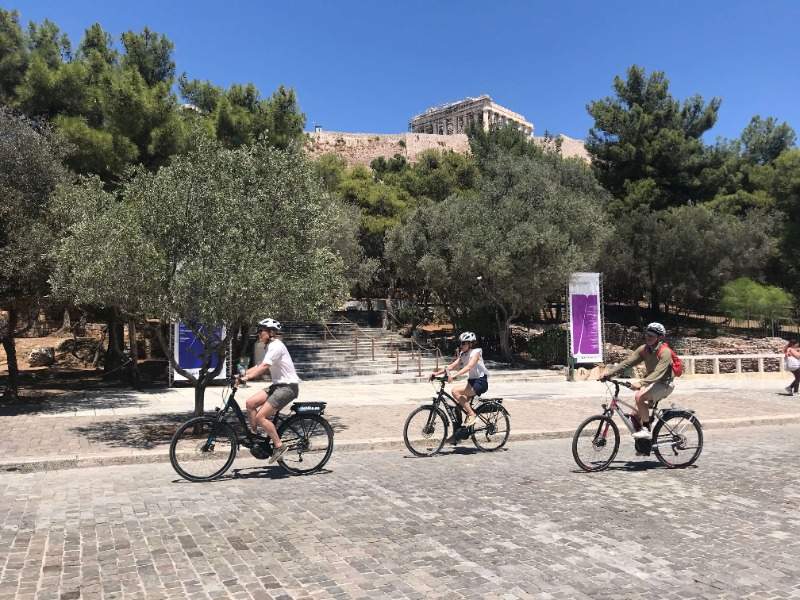 bikers in athens