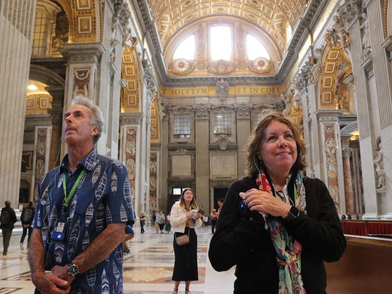 st peter's basilica nave