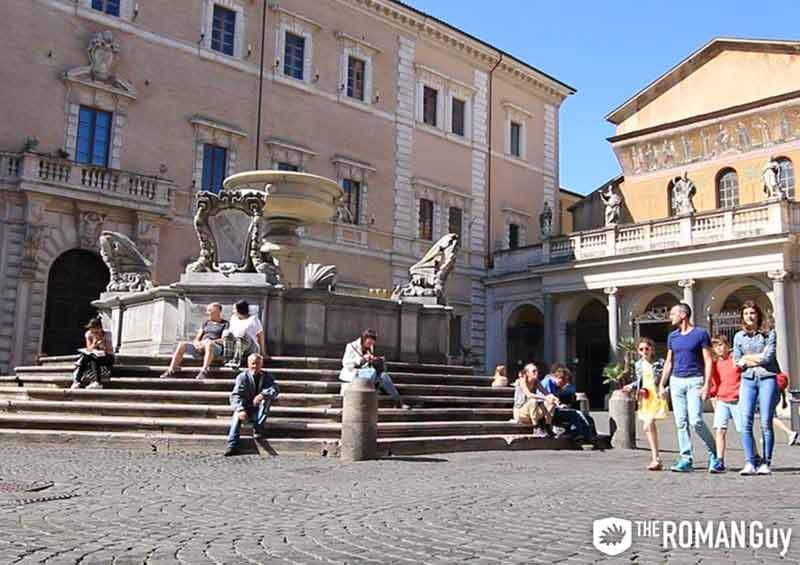 Piazza di Santa Maria in Trastevere