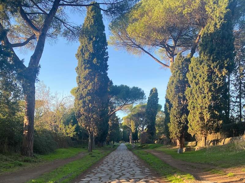 View of the Appian Way