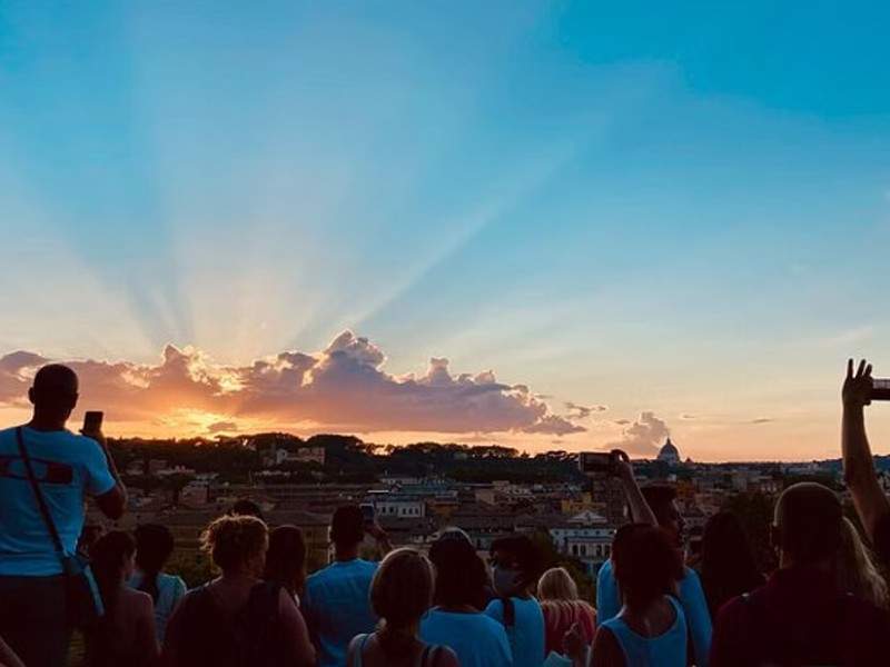 rome sunset