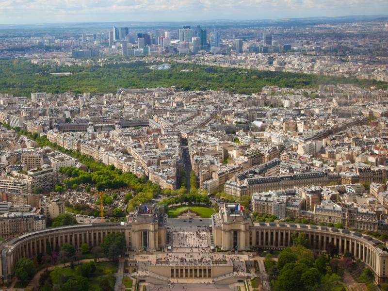 paris from eiffel