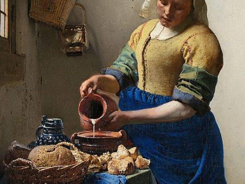 Vermeer's The Milkmaid