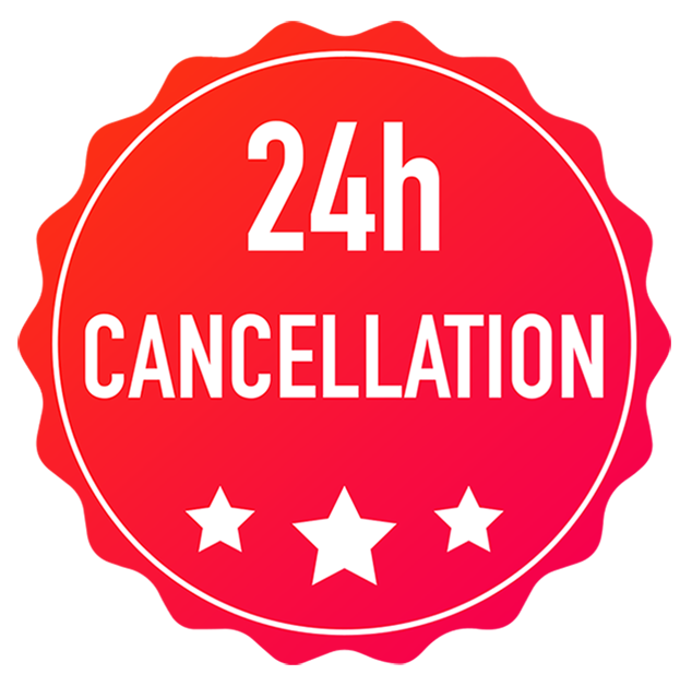 24 hour cancellation
