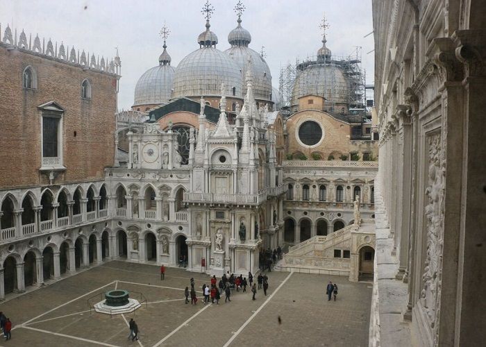 Doge's Palace Courtyard, Venice, Italy