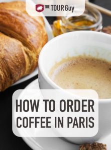 Coffee in Paris Pinterest