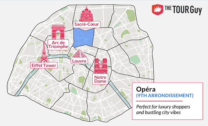 map of opera in paris