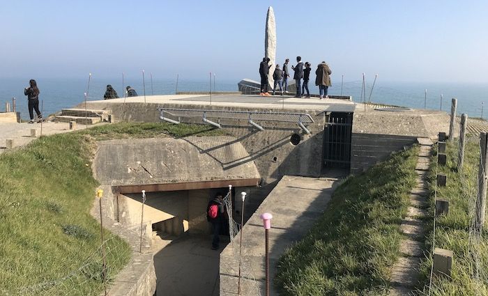 visit normandy beach