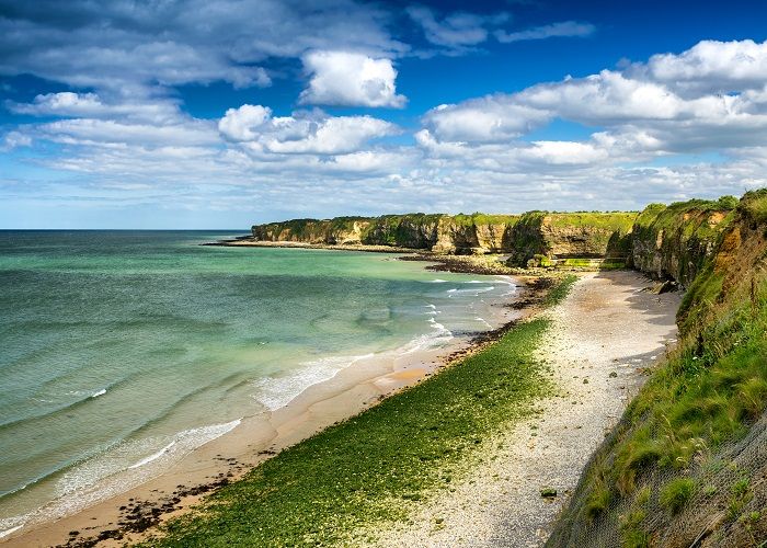 Pointe du Hoc - Coast of Normandy, France
