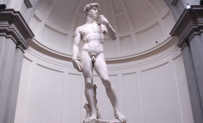 Statue of David Florence