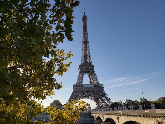 Eiffel Tower and Pont d'Iéna