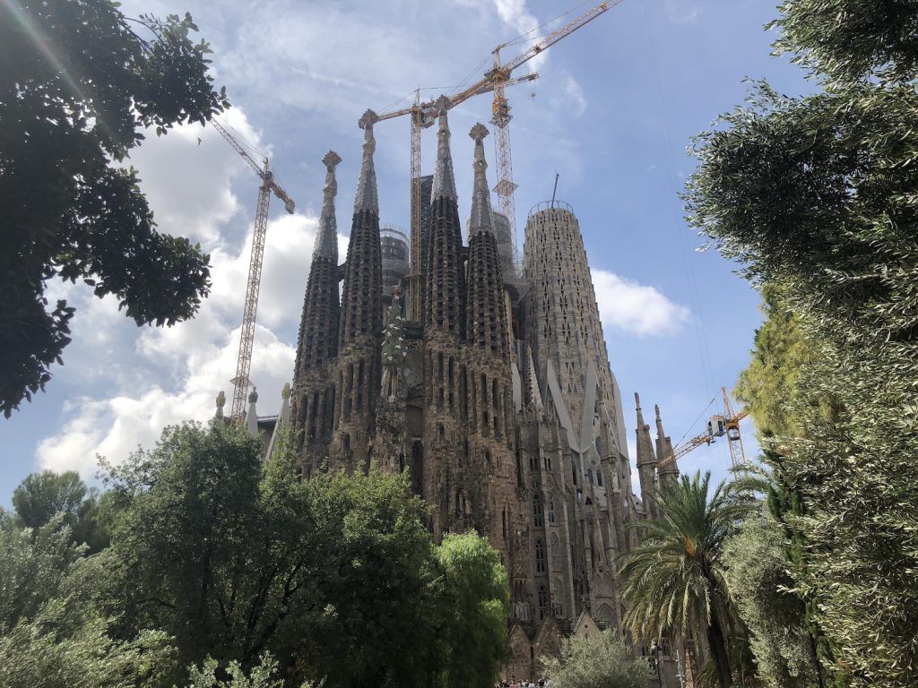 Sagrada Familia Construction Barcelona