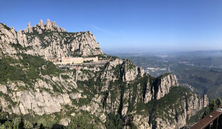 Montserrat near Barcelona