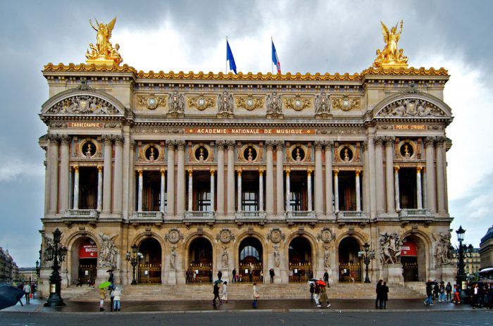 Garnier Opera House v Paříži, Francie