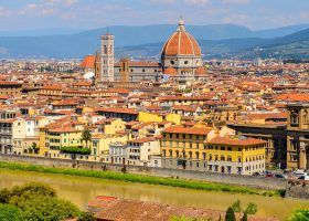 Skyline of Florence during the day.