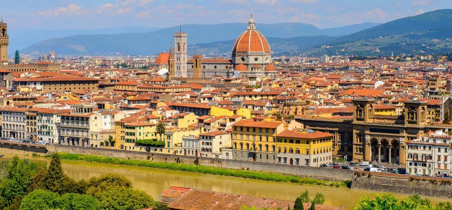 Skyline of Florence during the day.