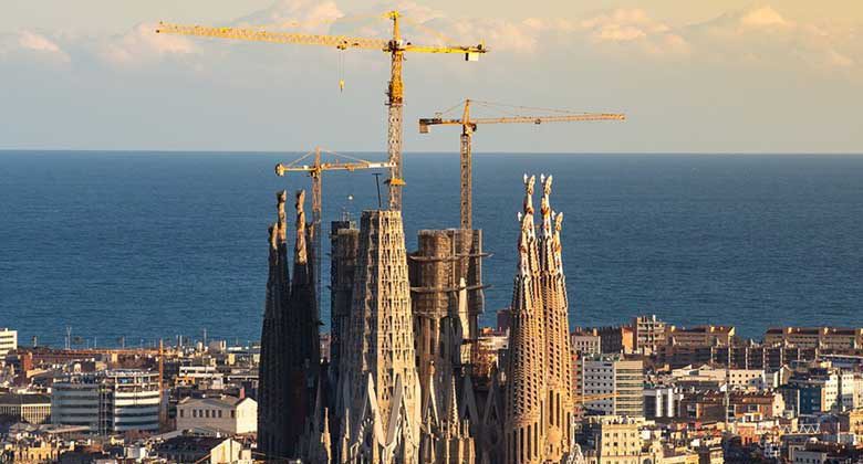 Sagrada Familia Construction Barcelona