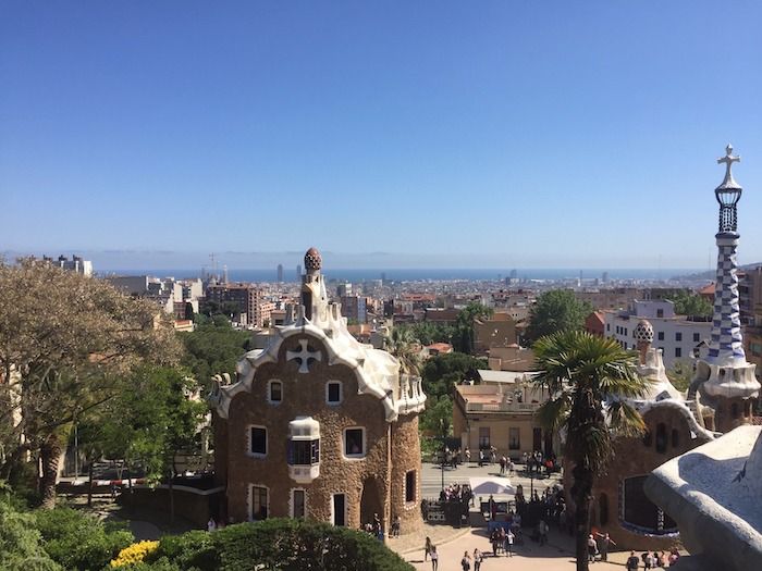 Park Guell Views of City