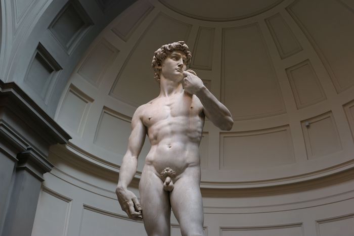 Statue of David Florence