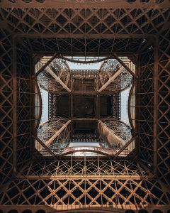Inside the Eiffel Tower