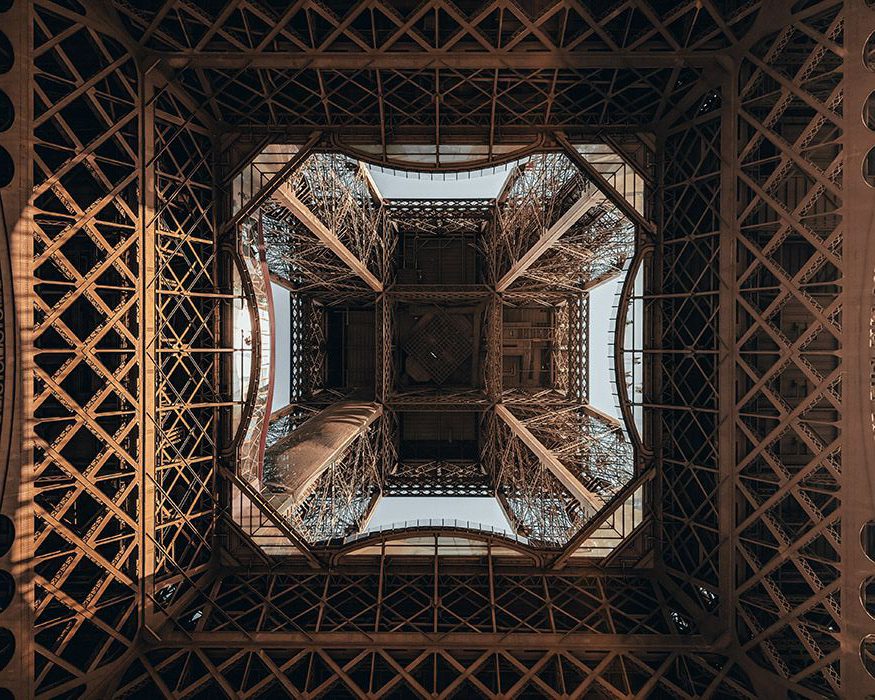 Attraction in paris Eiffel Tower