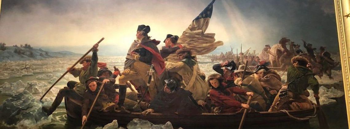 Washington Crossing the Delaware at the MET