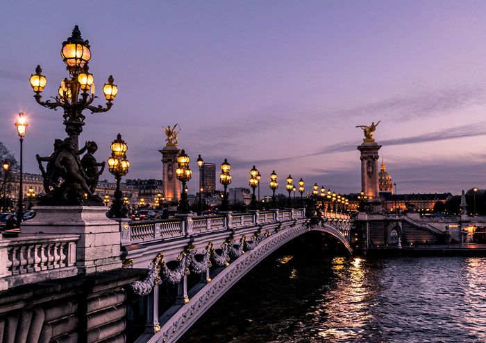 Pont Alexandre III at Night