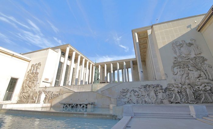 Exterior of the Paris Museum of Modern Art