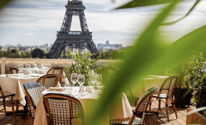 restaurant tour eiffel buffet