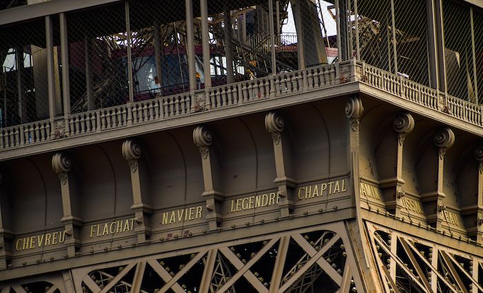 Close Up Photo Of The Eiffel Tower Top Viewing Platform - Page 13