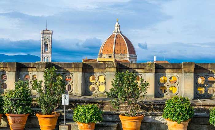 Uffizi-Terrace Florence Uffizi Tour The Tour Guy