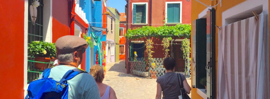 Getting to Burano in Venice 1440 x 675