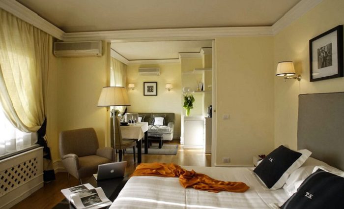 interior suites at tornabuoni in florence