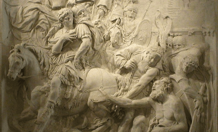 Alexander and Diogenes Louvre