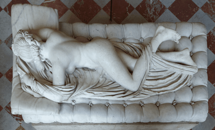Sleeping Hermaphrodite on a Bed Louvre