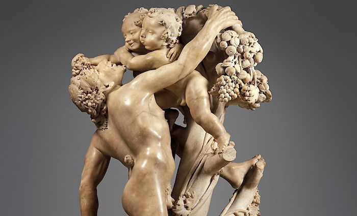 Bacchanal- A Faun Teased by Children in the MET