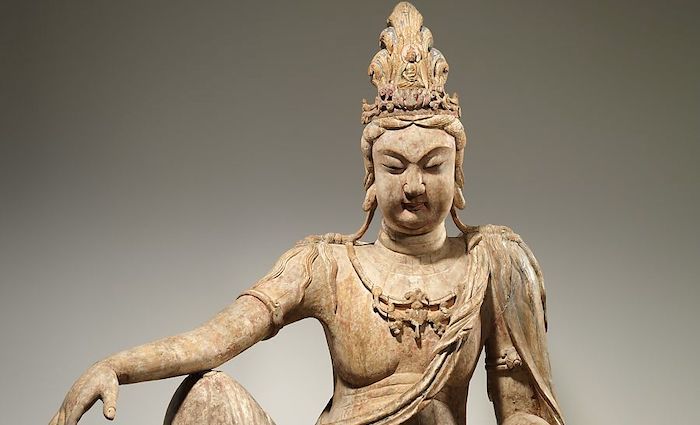 Bodhisattva Avalokiteshvara in Water Moon Form (Shuiyue Guanyin)’ in the MET
