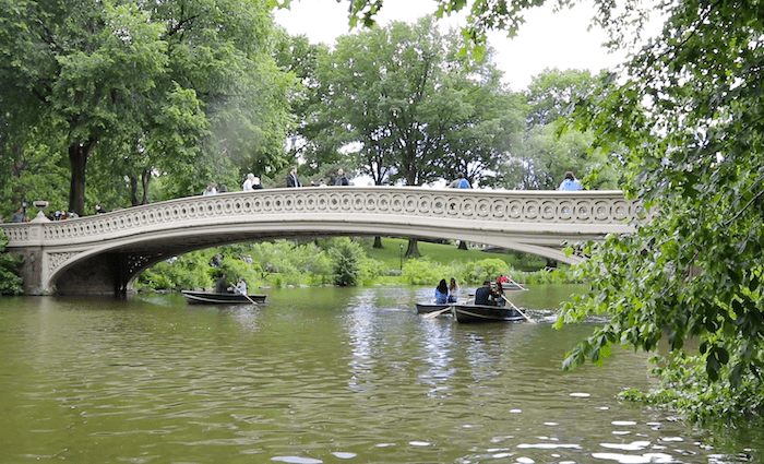 Central Park Top Things to do Bow Bridge