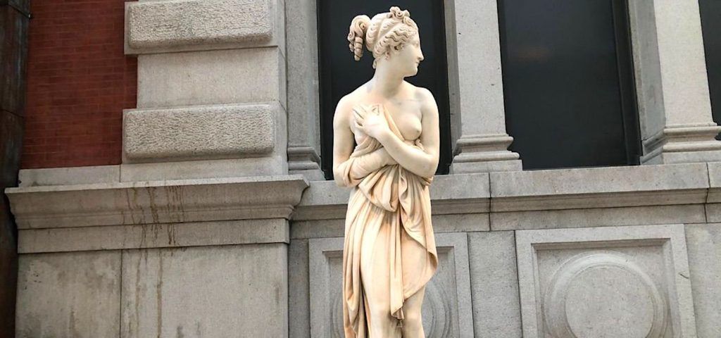 Venus Italica by Antonio Canova at the MET
