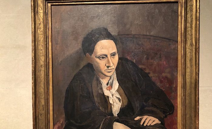 Gertrude Stein painting by Picasso at the Met Museum in NYC