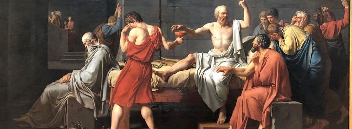 The Death of Socrates at the MET