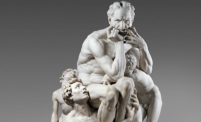 Ugolino and his sons in the MET
