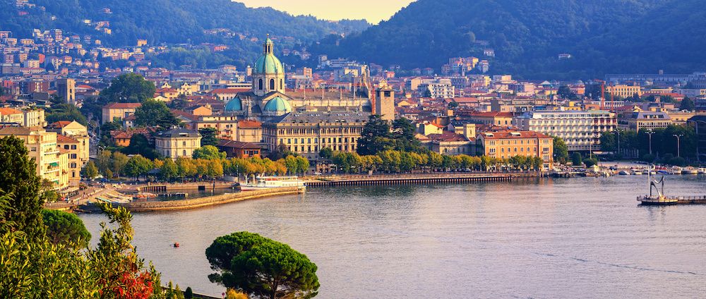 Como City Town Lake Como