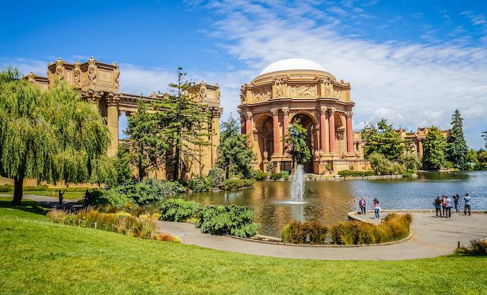 Palace of fine arts san francisco 